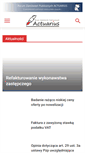 Mobile Screenshot of actuarius.pl